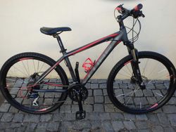 MTB kolo Cube Aim 26", rám 16", po servisu, pro výšku 150-165cm+ DÁREK