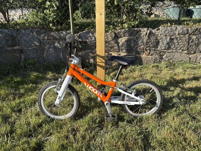 WOOM 2 - dětské kolo 14" flame orange