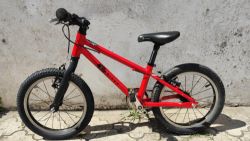 KUBIKES - dětské kolo 16S MTB červená
