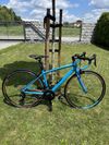 Silniční dámské/dětské kolo CUBE Axial W pro rám vel.47 osazení komplet Shimano 105 vidlice Carbon. 