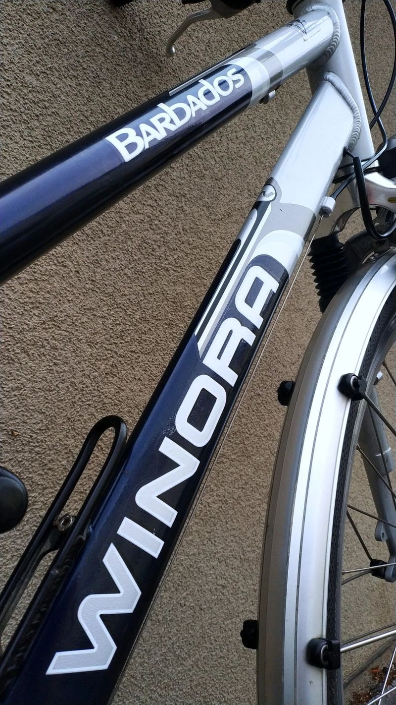 Špičkové městské kolo Winora Barbados Shimano Deore 3x9