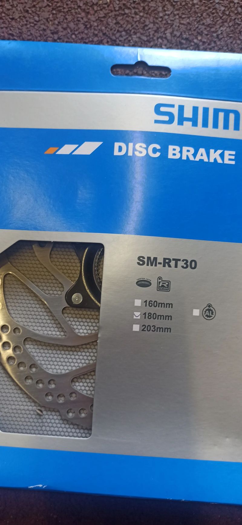 Brzdové kotouče SM RT 30 180 mm center lock