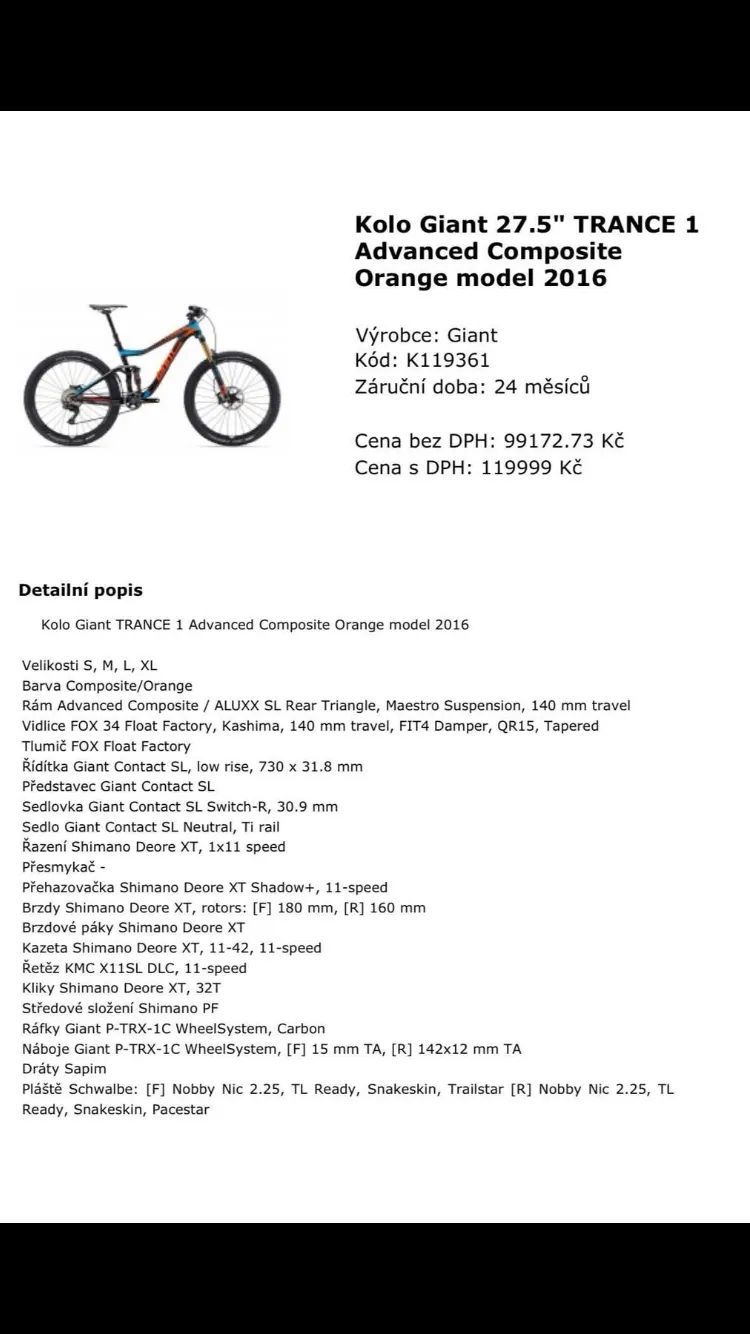 Giant TRANCE Advanced