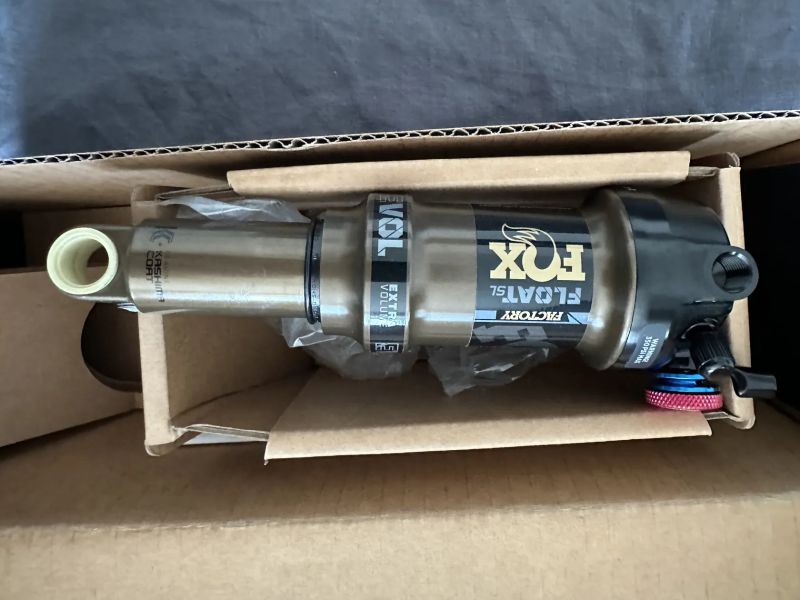 FOX FLOAT SL Rear Shock - Factory | Air | EVOL LV | Trunnion | Remote Type - 165x45mm