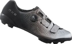 Tretry na gravel Shimano SH-RX801, stříbrné vel. 42 (odpovídá 41 či 40,5)