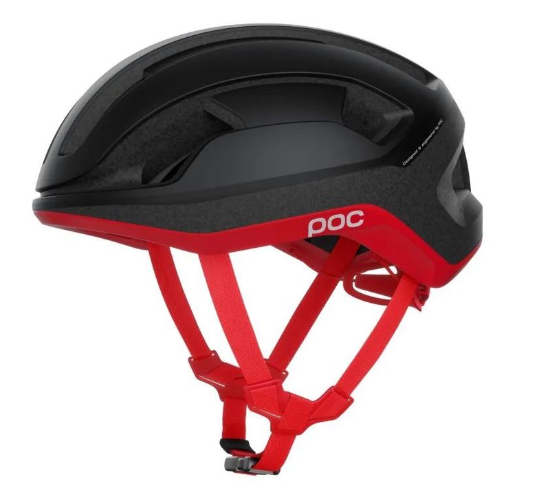 POC Omne Lite Wide Fit M (59-61) Černo/červená