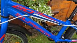 Dětské kolo Superior Racer 20" 4-9let postava 100-135cm minimálně použité.
