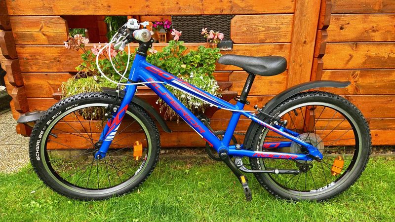 Dětské kolo Superior Racer 20" 4-9let postava 100-135cm minimálně použité.