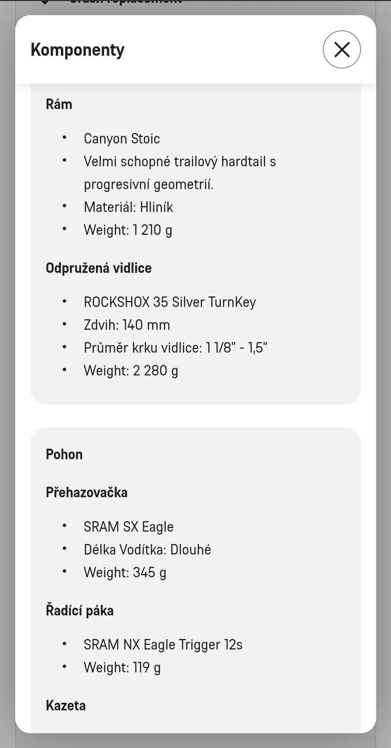 Prodám canyon stoic 3 2023
