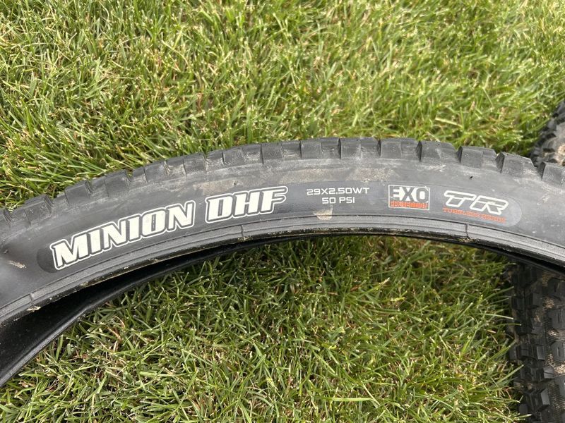 Pláště Maxxis AGGRESSOR a MINION DHF 29x2,50WT EXO PROTECTION, TUBELESS READY