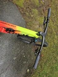 Trek Supercaliber 9.8 GX Radioactive Yellow to Coral Fade