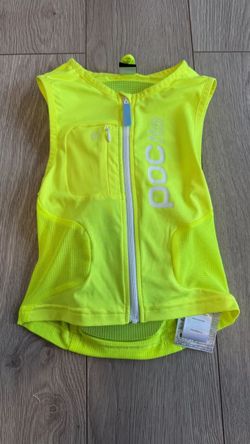 POC POCito VPD Air Vest žlutá/zelená - Dětský chránič páteře