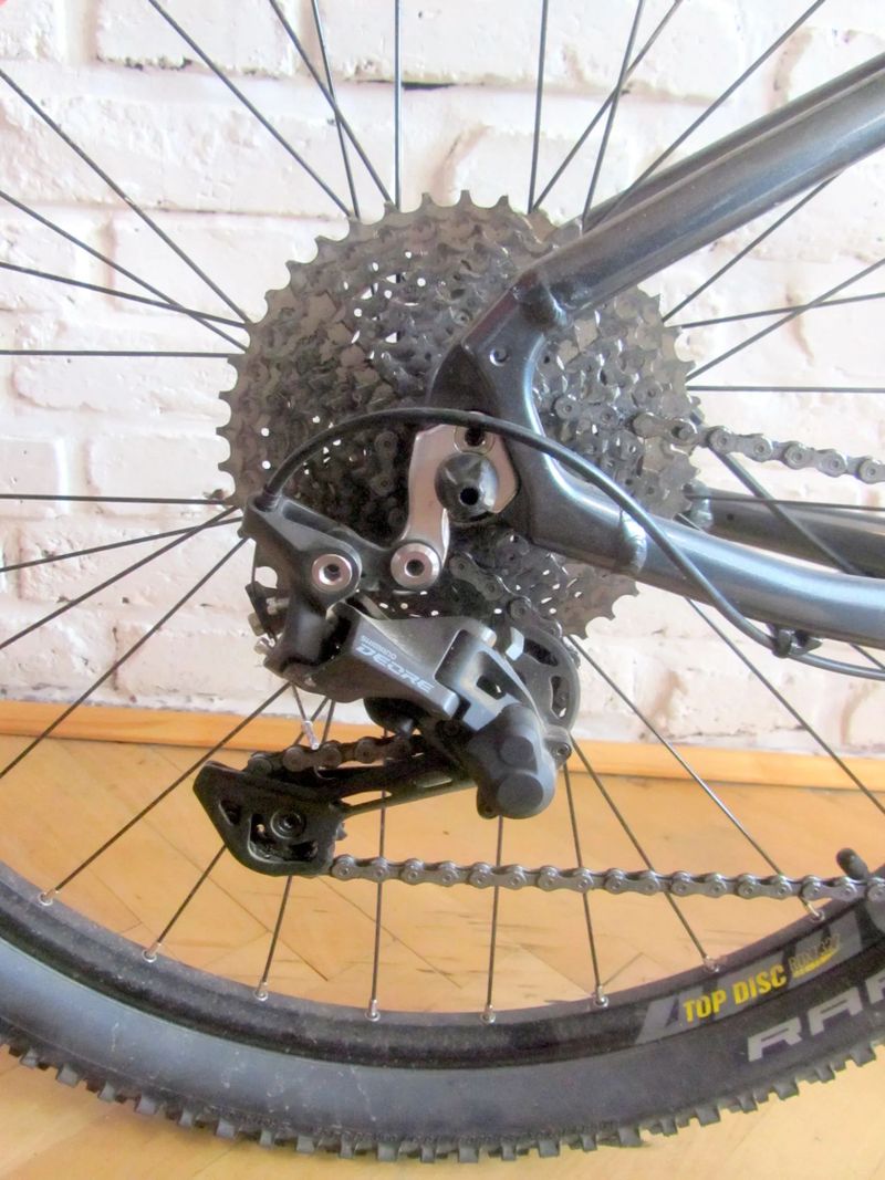 27,5" MTB APACHE WAYA na Shimano DEORE 1x10. Stav nového kola.