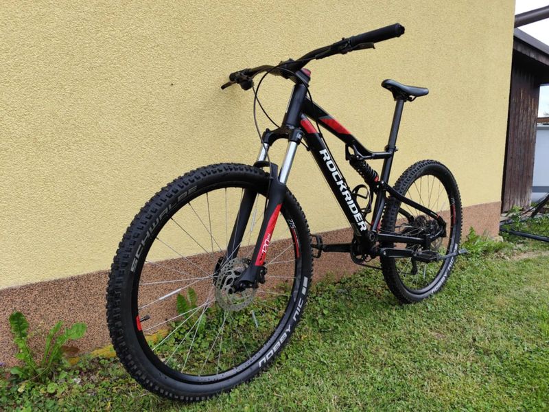 Prodám své celoodpružené horské kolo Rockrider ST 530 S