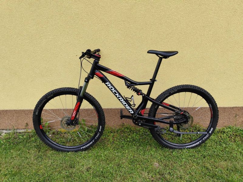 Prodám své celoodpružené horské kolo Rockrider ST 530 S