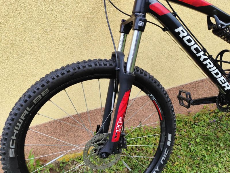 Prodám své celoodpružené horské kolo Rockrider ST 530 S