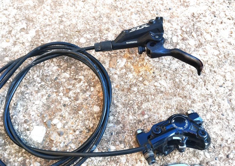 Shimano Deore/ SLX komplet - dlouhé hadice + kotouče grátis 