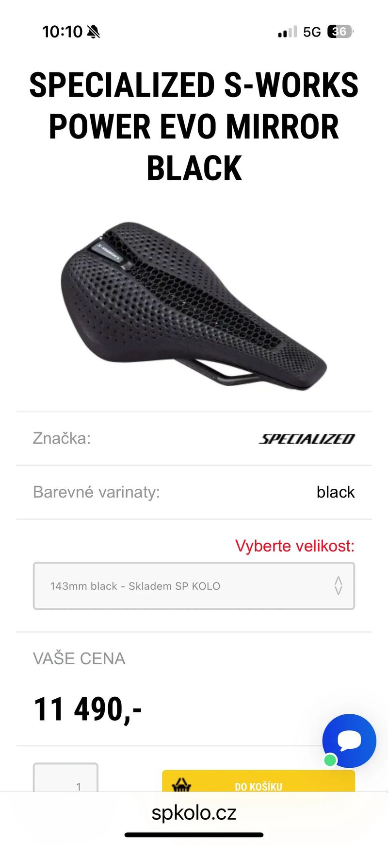 Specialized S-Works Power Evo Mirror black