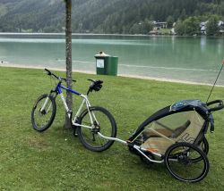 Leggero Enso - vozík pro děti za kolo, kočárek a jogger (na běhání, inline bruslení)