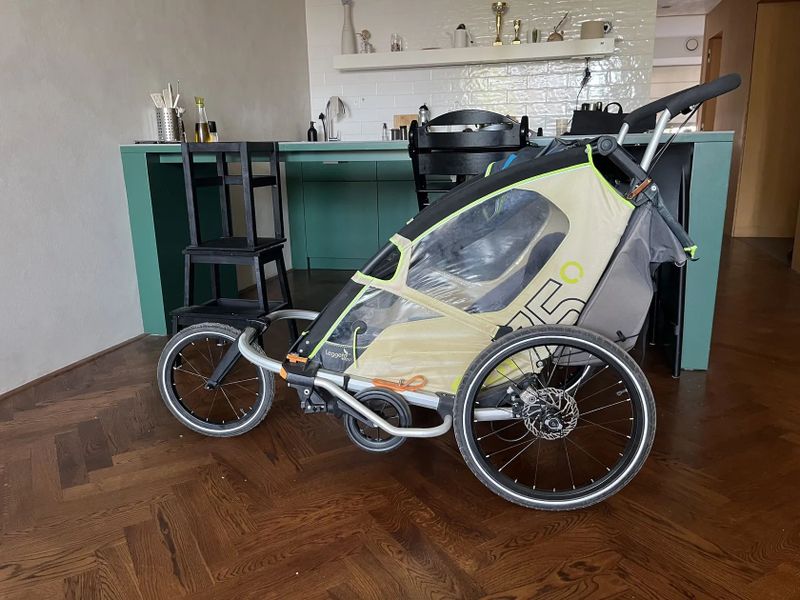 Leggero Enso - vozík pro děti za kolo, kočárek a jogger (na běhání, inline bruslení)