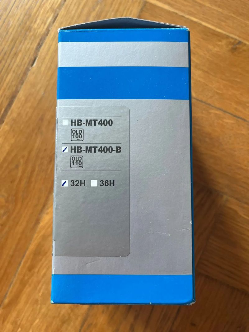 Přední náboj HB-MT 400-B (32H) - nový
