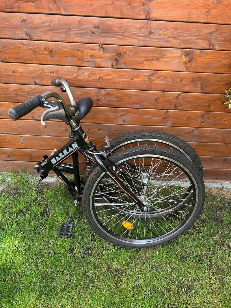 Skladací kolo Balkan - černé, skoro nové