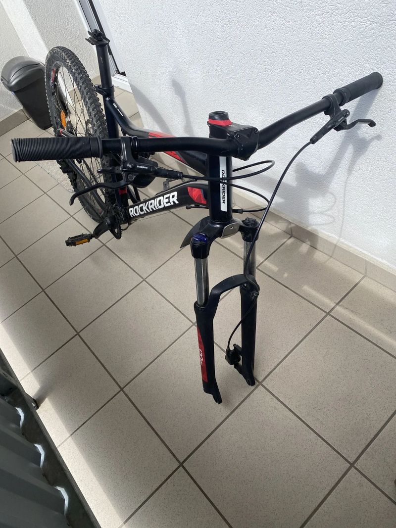 Horské kolo rockrider 27,5 rám L 