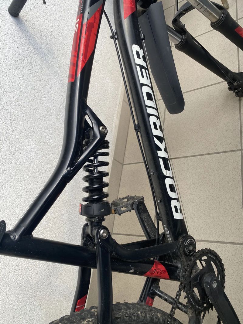 Horské kolo rockrider 27,5 rám L 