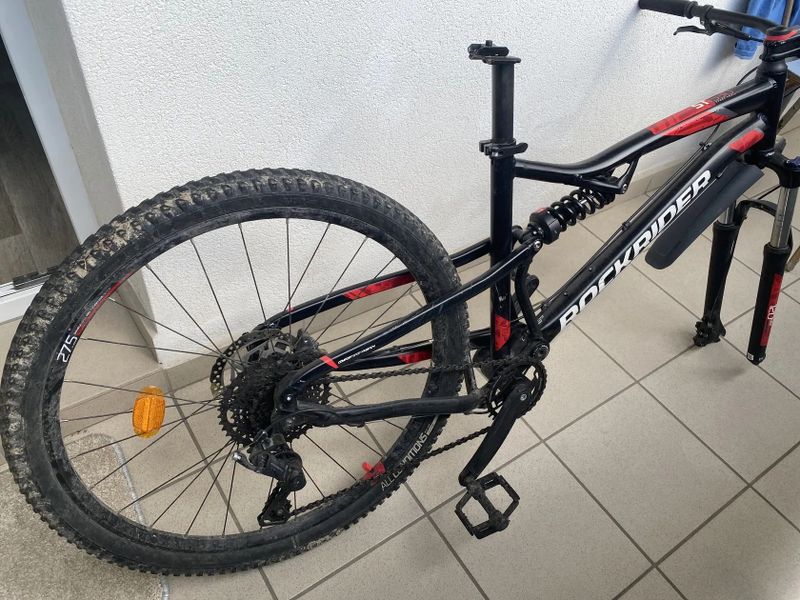 Horské kolo rockrider 27,5 rám L 