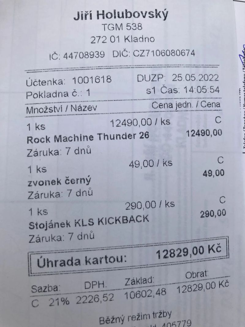 Dětské kolo Rock Machine