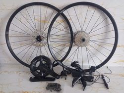 Nová sada Shimano Di2 2x12 R7170, Fulcrum kola