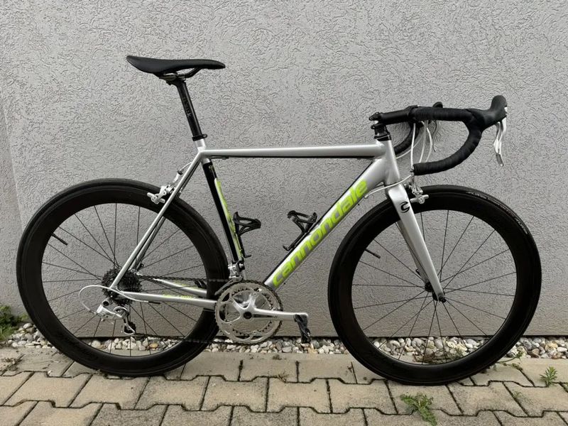 CANNONDALE OPTIMO, vel. 54, KARBONOVÁ KOLA 55mm, Campagnolo Athena 11 sp.