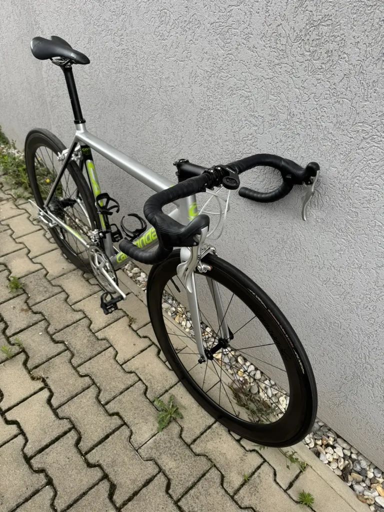 CANNONDALE OPTIMO, vel. 54, KARBONOVÁ KOLA 55mm, Campagnolo Athena 11 sp.