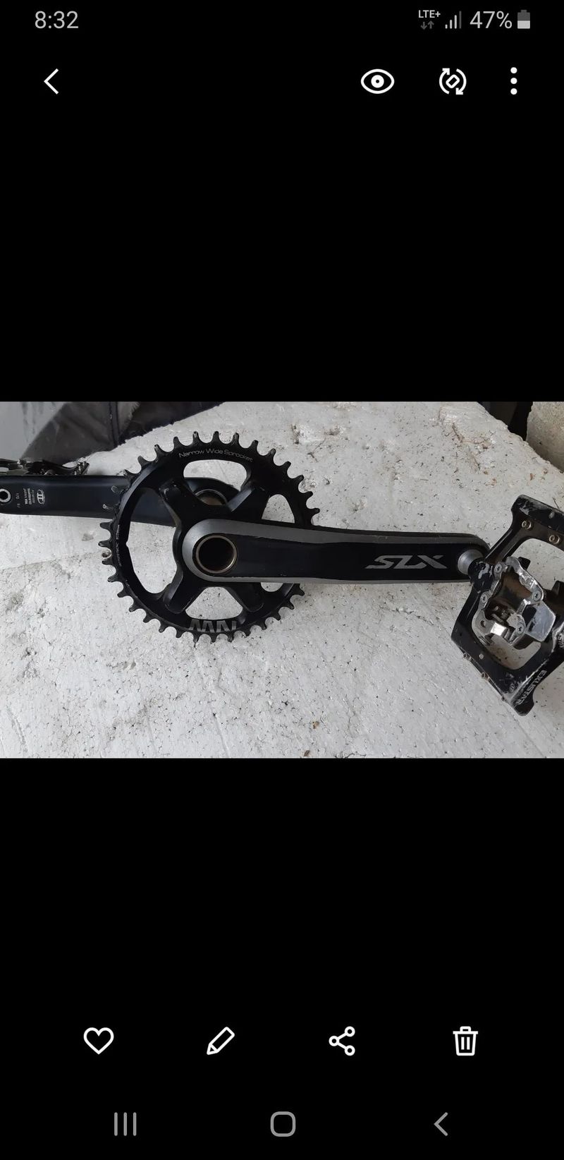 Kliky Shimano SLX