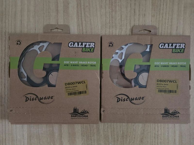 2ks brzdové kotouče Galfer Fixed Wave 223mm