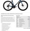 Isaac Boson Satin Blue/Gold Ultegra Di2 L FFWD TYRO