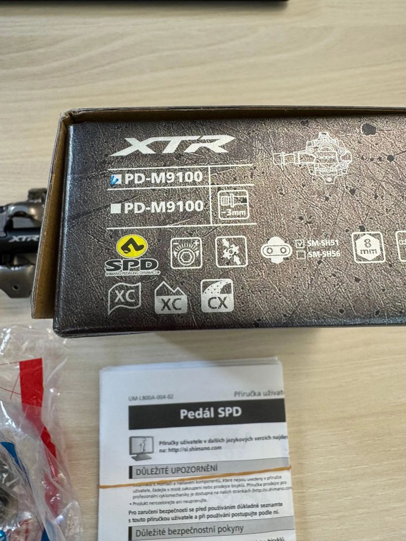 Pedály Shimano XTR PD-M9100