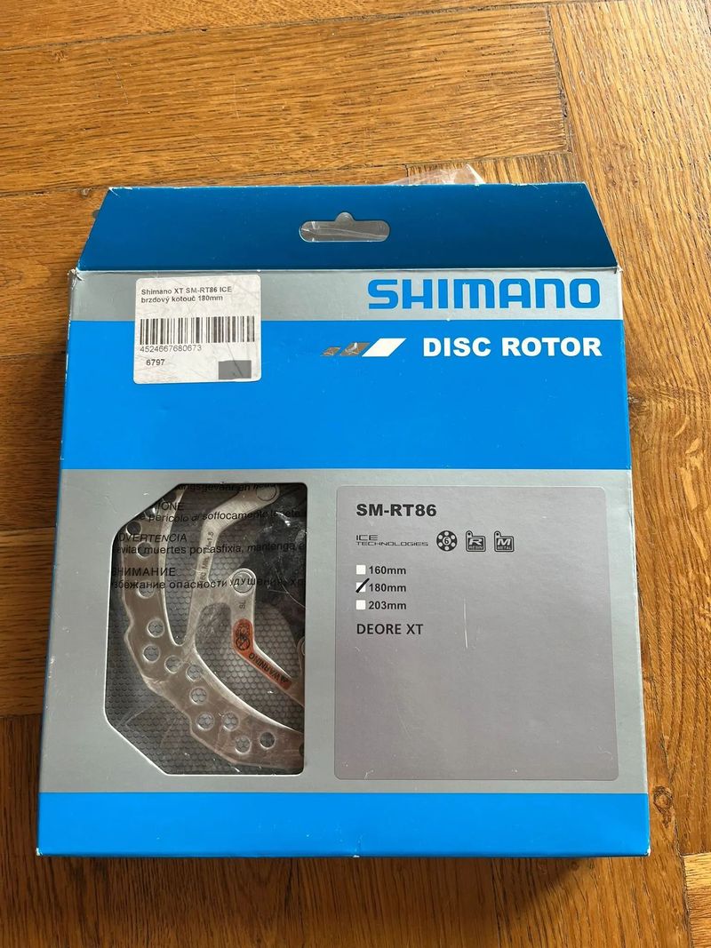 Shimano SM-RT86 (180 mm) - nové