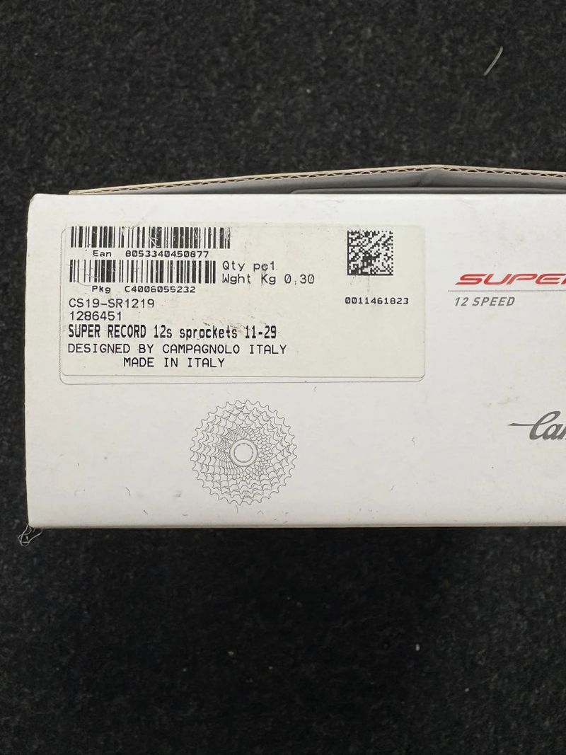 Kazeta CAMPAGNOLO Super Record 12s 11-29