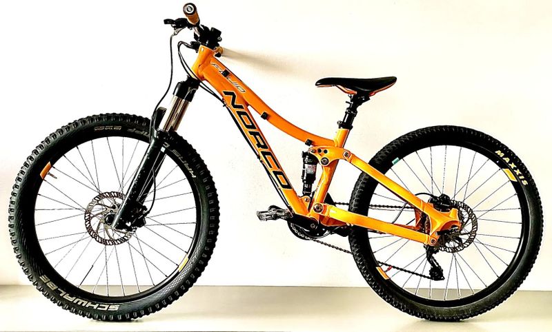 Prodám dětské celoodpružené kolo Norco Fluid 24"