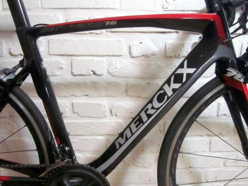 MERCKX SAN REMO76 na shimano ULTEGRA, vel M. Super stav