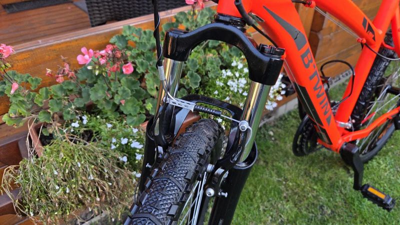 Dětské juniorské horské kolo 26" B-Twin 340 Rockrider Decathlon postava 150-164cm vel. S.