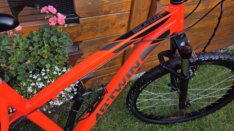 Dětské juniorské horské kolo 26" B-Twin 340 Rockrider Decathlon postava 150-164cm vel. S.