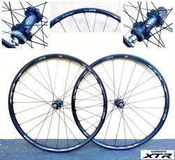 Shimano XTR záplety na nabech XTR
