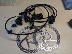 Brzdy Formula Oro + kotouče + 4x destičky 