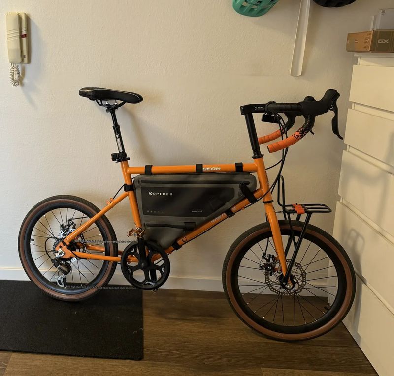 Minivelo / minigravel 20" Flying Pigeon s upgrady