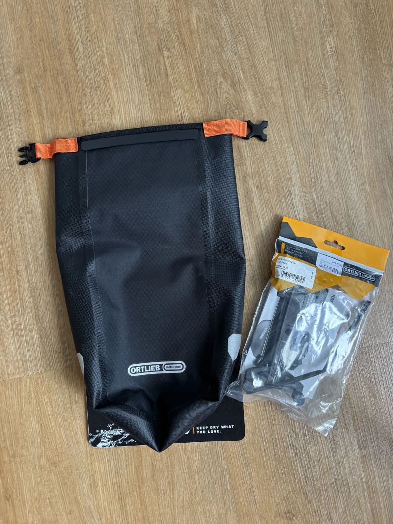 Brašna na vidlici ORTLIEB Fork-Pack - 4.1L - černá