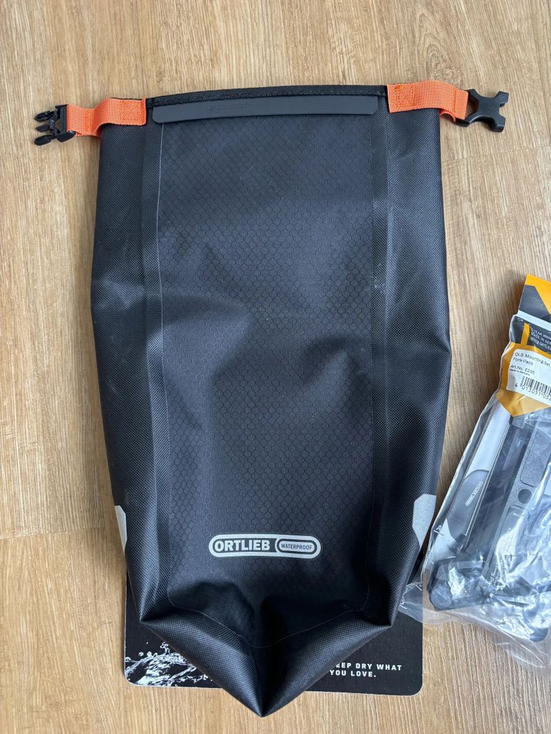 Brašna na vidlici ORTLIEB Fork-Pack - 4.1L - černá