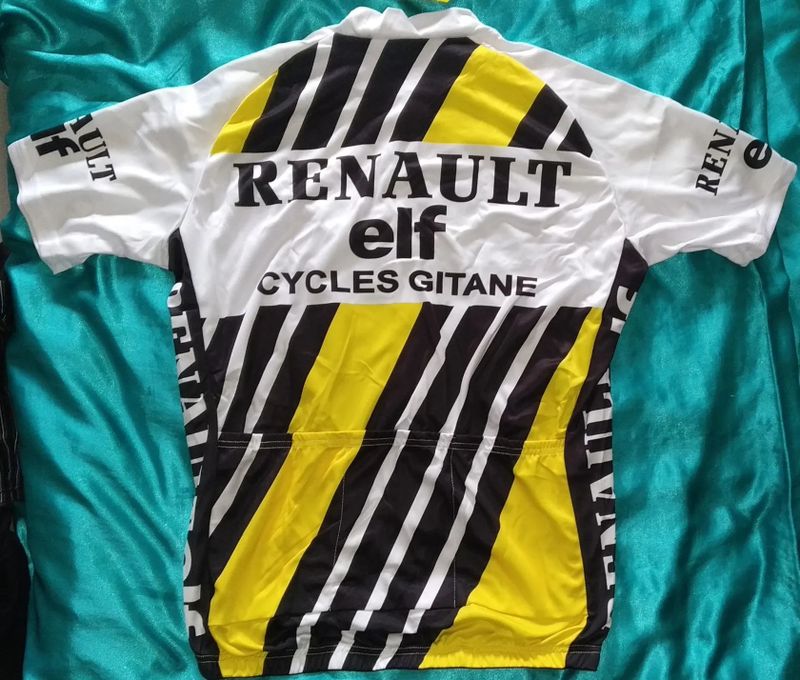 Cyklistický dres Renault elf - vel. XXL