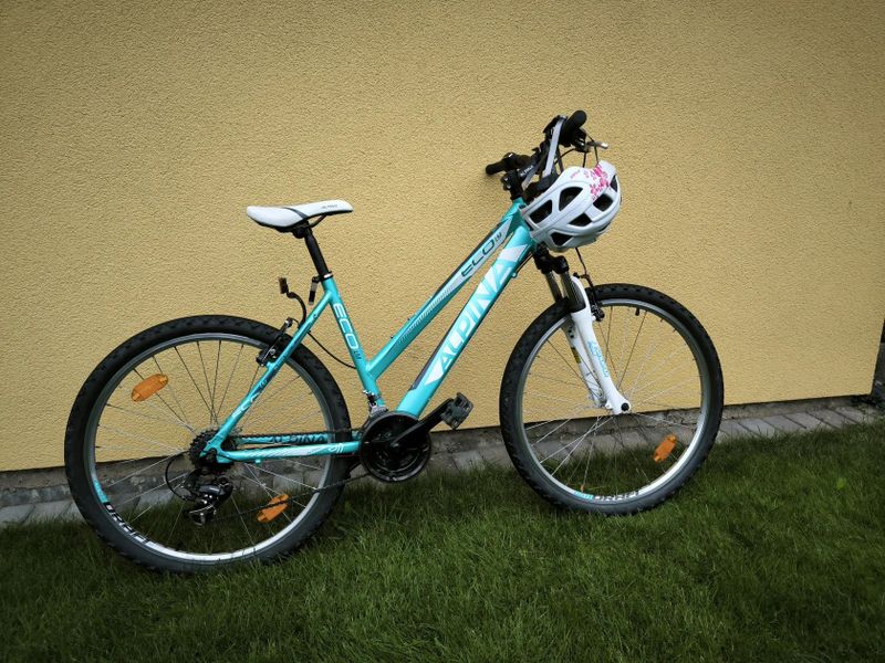 Dětské kolo ALPINA aqua 18 + přilba